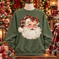 Faux Texture Santa Christmas Ready to Press DTF Transfers