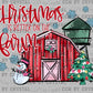 Christmas is Better on the Farm Ready to Press Transfer DTF Transfer Sublimation Transfer