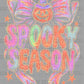 Spooky Season Pumpkin Witch Hat Halloween Fall Stars Faux Glitter Ready to Press Transfer DTF Transfer Sublimation Transfer