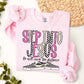 Step into Jesus He Will Cover the Distance Ready to Press Transfer DTF Transfer Sublimation Transfer