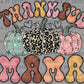 Thankful Mama Distressed Ready to Press Transfer DTF Transfer Sublimation Transfer