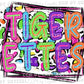 Tigerettes Colorful Leopard Background Mascot Ready to Press Transfer