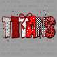 Titans Red Mascot Ready to Press Transfer DTF Transfer Sublimation Transfer