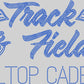 Hilltop Cadets Track and Field 1-Color Approximately 11" Spangle Transfer