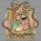 True Story Jesus Manger Christmas Ready to Press Transfer DTF Transfer Sublimation Transfer