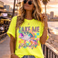 Take Me Fishing Summer Ready to Press DTF Transfers Sublimation Transfers