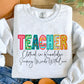 Teacher Clothed in Knowledge Shaping Minds With Care Ready to Press Transfer