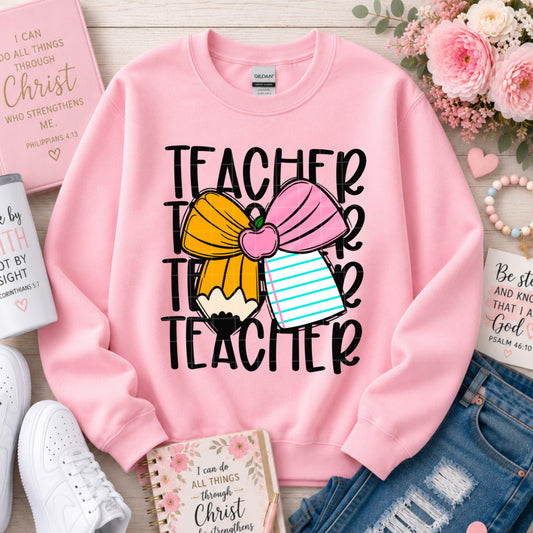 Teacher School Ready to Press DTF Transfers Sublimation Transfers