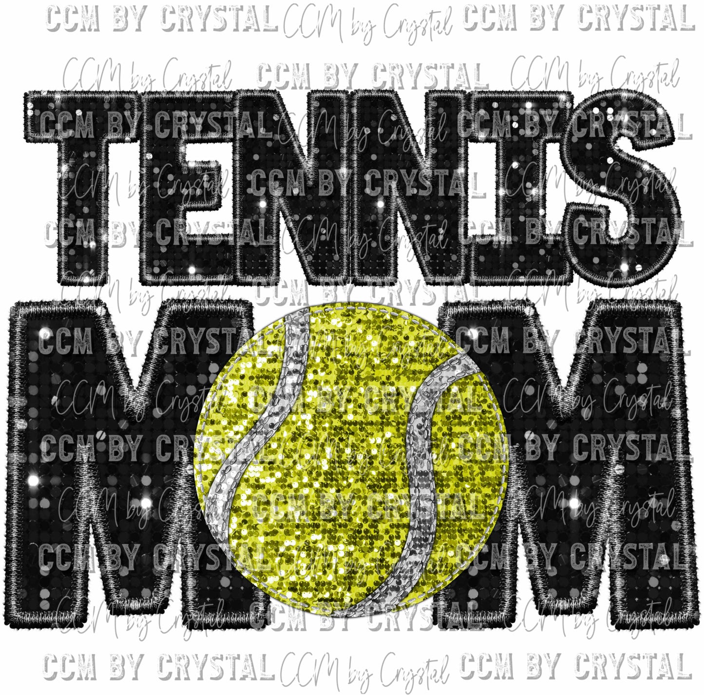 Tennis Mom Ready To Press Transfer