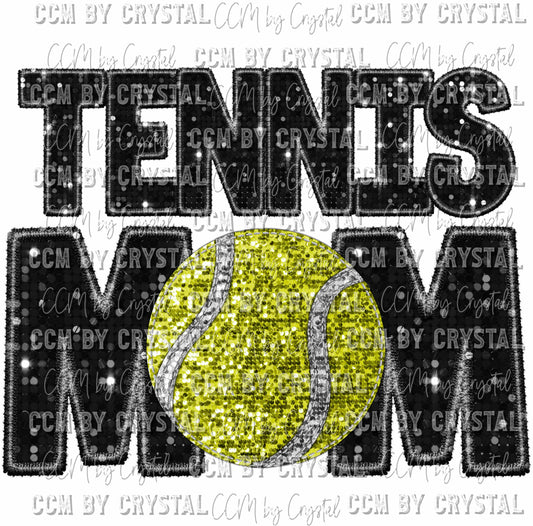 Tennis Mom Ready To Press Transfer