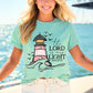 The Lord is my Light Faith Religious DTF Transfer Sublimation Transfer