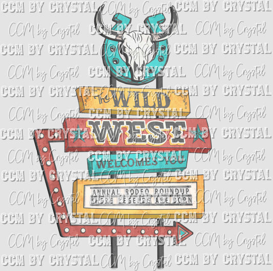 The Wild West Welcomes You Ready to Press Transfer