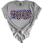 Tigers Leopard Print Print Gildan Softstyle T-Shirt
