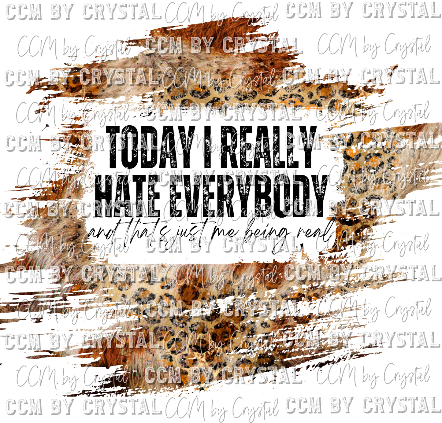 Today I Really Hate Everybody Ready to Press Transfer