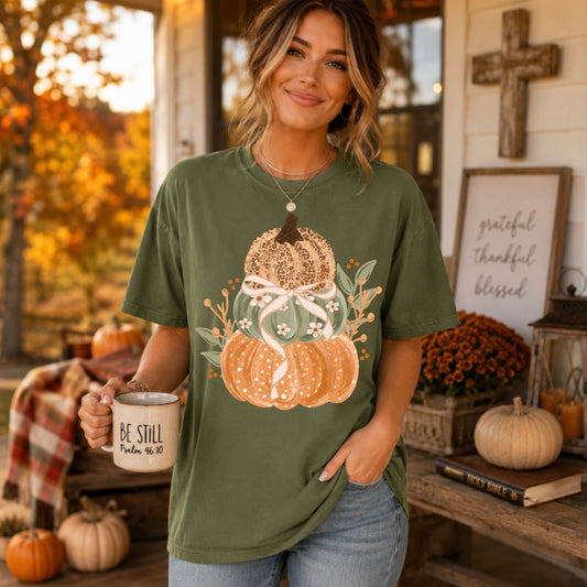 Trio Pumpkins Fall Ready to Press DTF Transfers Sublimation Transfers