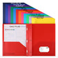 Personalized Embroidered Brad Pocket Folder