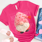 Valentines Day Gnome Fake Faux Yarn Ready to Press Transfer Instant Peel DTF Transfer