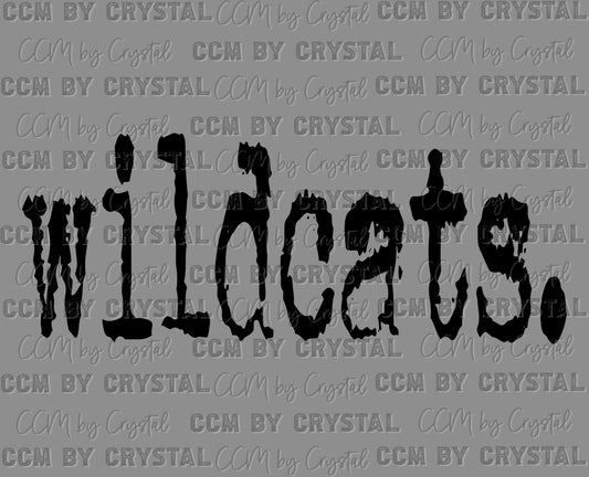 Wildcats Ready to Press Transfer DTF Transfer Sublimation Transfer