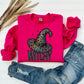 Witchy Hat Halloween Faux Glitter Ready to Press Transfer DTF Transfer Sublimation Transfer