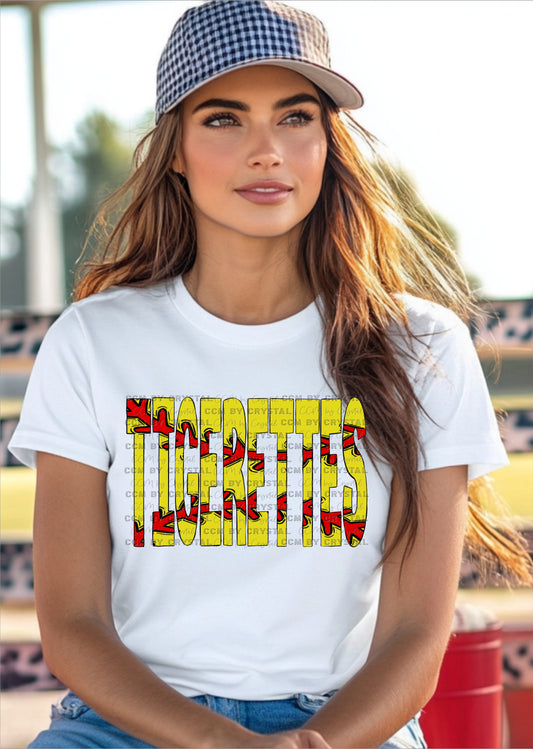 Tigerettes Softball T Shirt, Long Sleeve, Sweatshirt