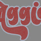 Aggies 2-Color Approximately 11" wide Spangle Transfer