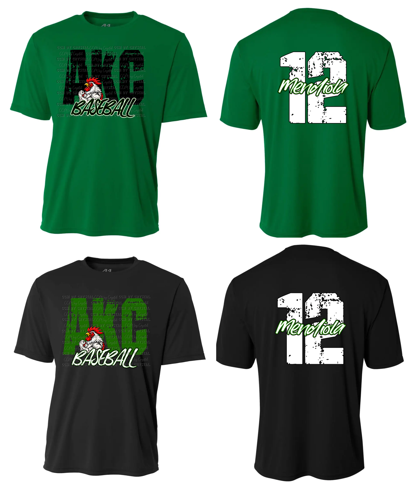 AKC Baseball T Shirt