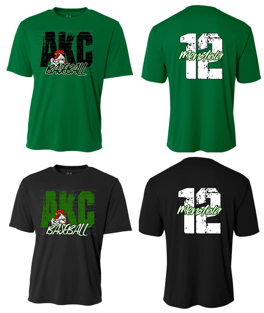 AKC Baseball T Shirt
