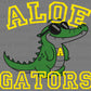 Aloe Gators Ready to Press Transfer DTF Transfer Sublimation Transfer