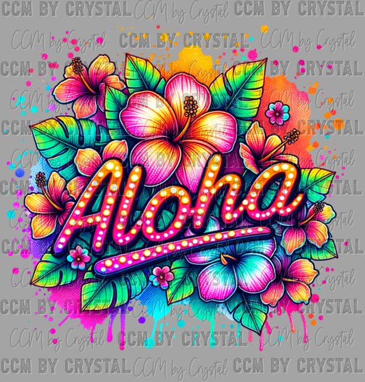 Aloha Ready to Press DTF Transfers Sublimation Transfers