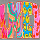 Amen Retro Christian Ready to Press Instant Peel DTF Transfers Sublimation Transfers