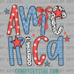 America USA Ready to Press Transfer DTF Transfer Sublimation Transfer