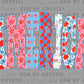 America Patriotic 4th of July Ready to Press Instant Peel DTF Transfers Sublimation Transfers