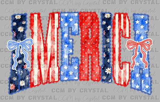 America Ready to Press DTF Transfers Sublimation Transfers