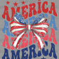Distressed America Fourth of july Ready to Press Transfer DTF Transfer Sublimation Transfer