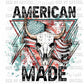 American Made Fourth of July Patriotic Western Ready to Press Transfer