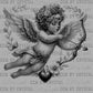 Cupid Angel Valentines Day Ready to Press DTF Transfers Sublimation Transfers