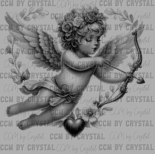 Cupid Angel Valentines Day Ready to Press DTF Transfers Sublimation Transfers