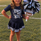 Football Cheer Stick with Pom Pom 3D Printed