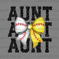 Baseball Softball Aunt Ready to Press DTF Transfers Sublimation Transfers