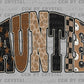 Auntie Brown Black Ready to Press Instant Peel DTF Transfers Sublimation Transfers