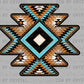 Western Aztec Ready to Press Transfer DTF Transfer Sublimation Transfer