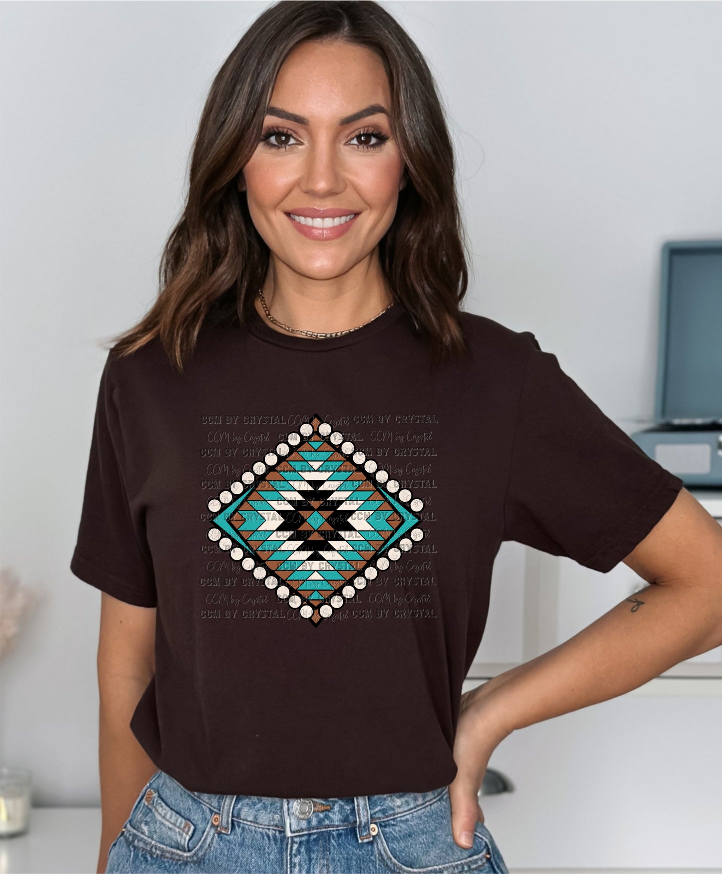 Aztec Western T-Shirt