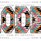 Aztec Rodeo Ready to Press Transfer