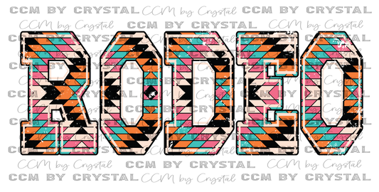 Aztec Rodeo Ready to Press Transfer