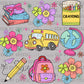 Back to School Teacher Coquette Ready to Press Transfer DTF Transfer Sublimation Transfer