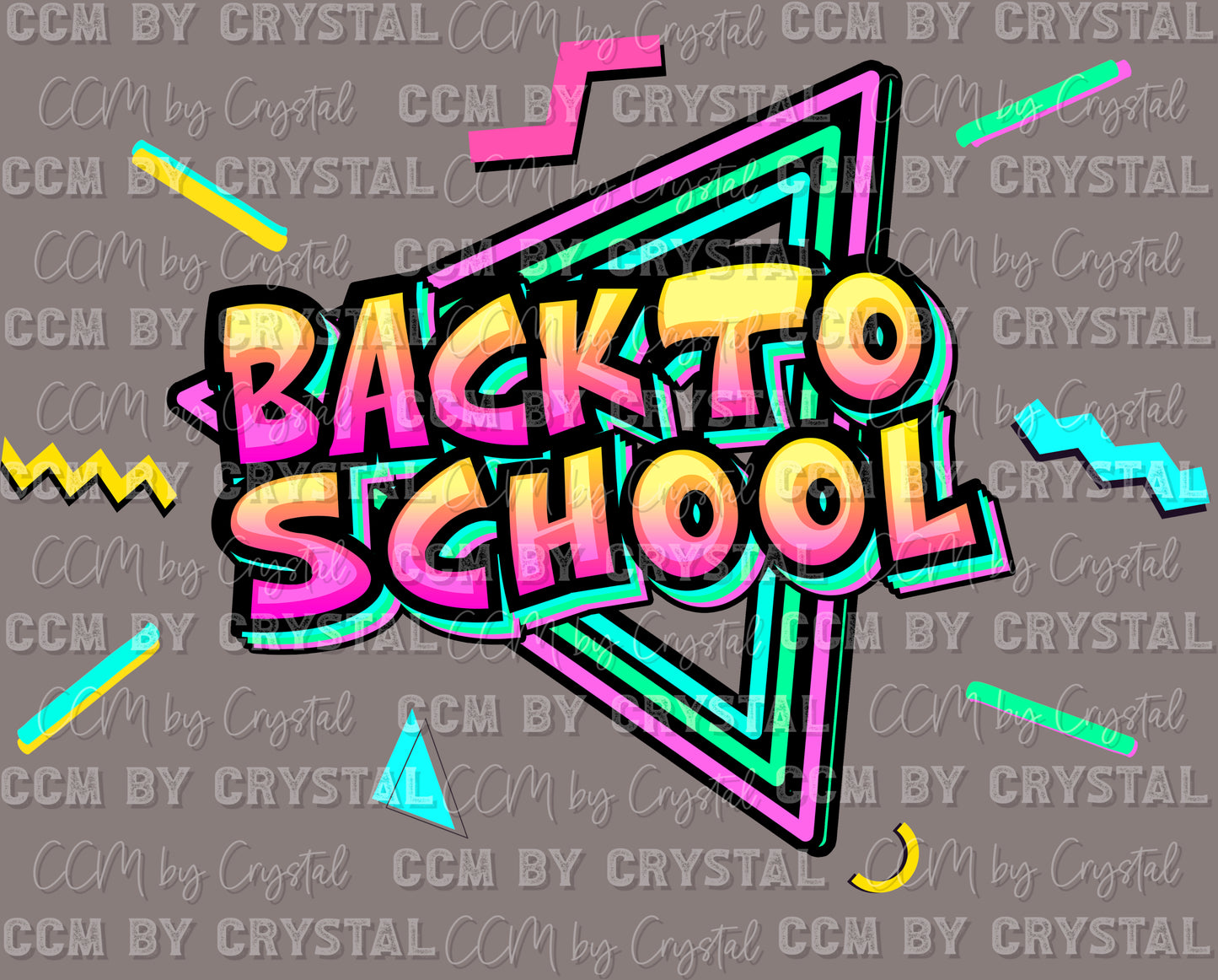 Back to School Ready to Press Transfer
