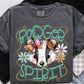 Badger Spirit Cartoon Mascot Ready to Press Transfer DTF Transfer Sublimation Transfer