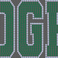 Badgers 11"X3" 2-Color Ready to Press Spangle Transfer Bling Transfer Sparkle Transfer