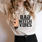 Halloween Bad Witch Vibes Ready to Press Transfer