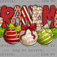 Christmas Ornaments Grandma Ready to Press Transfer DTF Transfer Sublimation Transfer